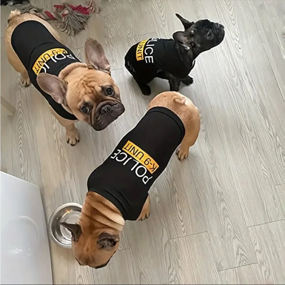 Police K-9 Pet Shirt, NEW